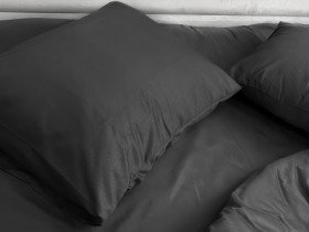 Наволочка 50x70 Ecotton Полісатин Black