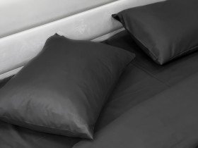 Наволочка 50x70 Ecotton Полісатин Black