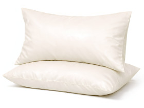 Pillowcase 50x70 Ecotton Polysatin Creme Yellow