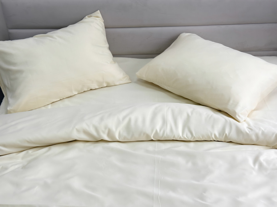 Наволочка 50x70 Ecotton Полісатин Creme Yellow