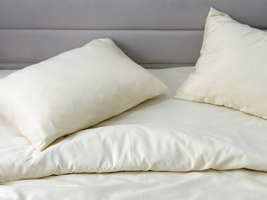 Наволочка 50x70 Ecotton Полісатин Creme Yellow