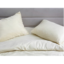 Наволочка 50x70 Ecotton Полісатин Creme Yellow