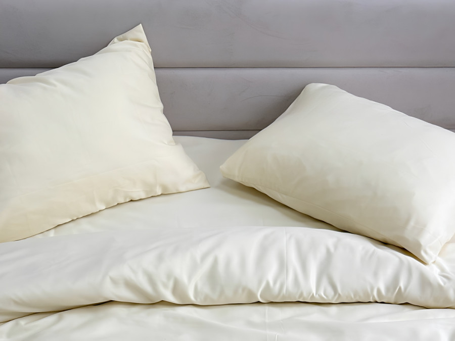 Наволочка 50x70 Ecotton Полісатин Creme Yellow