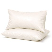 Pillowcase 50x70 Ecotton Polysatin Creme Yellow
