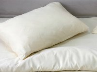 Pillowcase 50x70 Ecotton Polysatin Creme Yellow