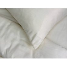 Pillowcase 50x70 Ecotton Polysatin Creme Yellow