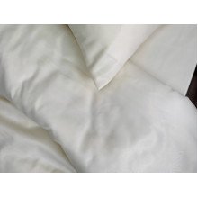 Pillowcase 50x70 Ecotton Polysatin Creme Yellow