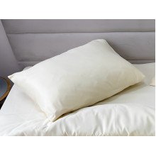 Pillowcase 50x70 Ecotton Polysatin Creme Yellow