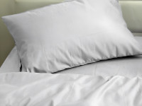 Наволочка 50x70 Ecotton Полисатин Light Grey