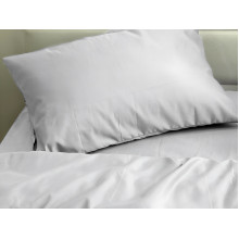Наволочка 50x70 Ecotton Полисатин Light Grey