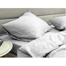 Наволочка 50x70 Ecotton Полисатин Light Grey