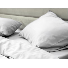 Наволочка 50x70 Ecotton Полисатин Light Grey