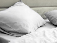 Наволочка 50x70 Ecotton Полисатин Light Grey