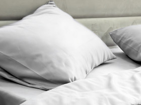Наволочка 50x70 Ecotton Полисатин Light Grey