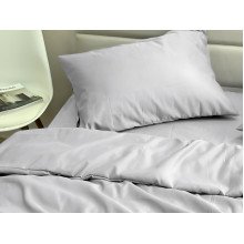 Наволочка 50x70 Ecotton Полісатин Light Grey