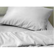 Наволочка 50x70 Ecotton Полісатин Light Grey