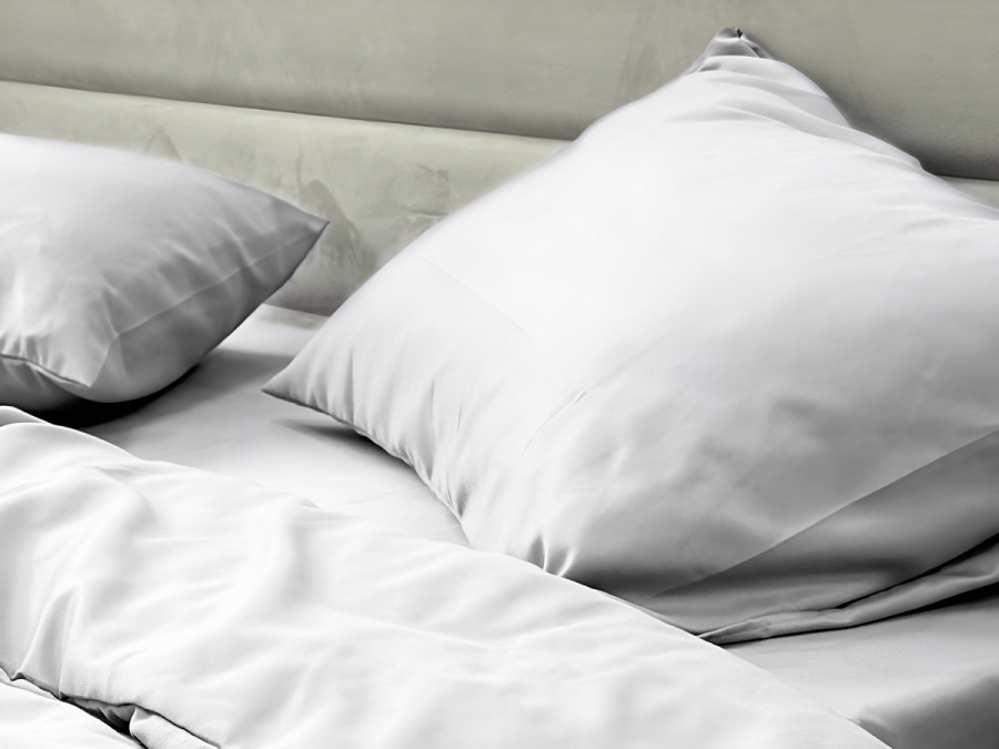 Наволочка 50x70 Ecotton Полисатин Light Grey