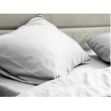 Наволочка 50x70 Ecotton Полісатин Light Grey