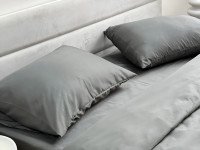 Pillowcase 50x70 Ecotton Polysatin Nid Purple