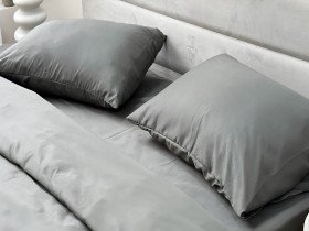 Pillowcase 50x70 Ecotton Polysatin Nid Purple