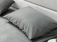 Pillowcase 50x70 Ecotton Polysatin Nid Purple