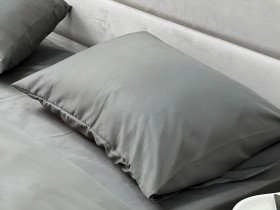 Pillowcase 50x70 Ecotton Polysatin Nid Purple