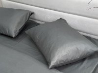 Pillowcase 50x70 Ecotton Polysatin Nid Purple
