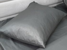 Pillowcase 50x70 Ecotton Polysatin Nid Purple