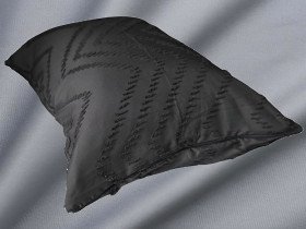 Наволочка 50x70 Полисатин Серый