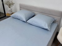 Наволочка 70x70 2 шт. Ecotton Сатин Голубой Pearl 14-4206