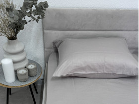 Наволочка 70x70 2 шт. Ecotton Сатин Chateau Grey 15-4503