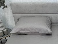 Наволочка 70x70 2 шт. Ecotton Сатин Chateau Grey 15-4503