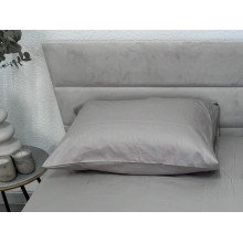 Наволочка 70x70 2 шт. Ecotton Сатин Chateau Grey 15-4503