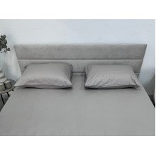 Наволочка 70x70 2 шт. Ecotton Сатин Chateau Grey 15-4503