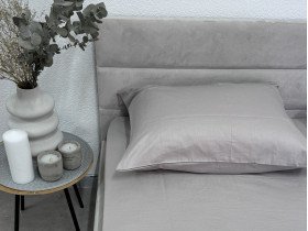 Наволочка 70x70 2 шт. Ecotton Сатин Chateau Grey 15-4503
