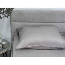 Наволочка 70x70 2 шт. Ecotton Сатин Chateau Grey 15-4503