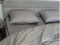 Наволочка 70x70 2 шт. Ecotton Сатин Chateau Grey 15-4503
