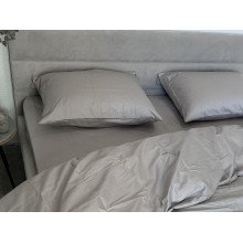 Наволочка 70x70 2 шт. Ecotton Сатин Chateau Grey 15-4503