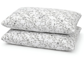 Наволочка 70x70 Ecotton Фланель Бело-чёрный SB-207274/2