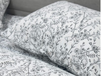 Наволочка 70x70 Ecotton Фланель Біло-чорний SB-207274/2