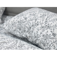 Наволочка 70x70 Ecotton Фланель Біло-чорний SB-207274/2