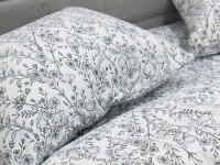 Наволочка 70x70 Ecotton Фланель Біло-чорний SB-207274/2