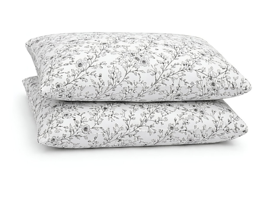 Наволочка 70x70 Ecotton Фланель Біло-чорний SB-207274/2