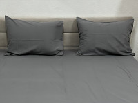 Наволочка 70x70 Ecotton Фланель Cірий SB-148