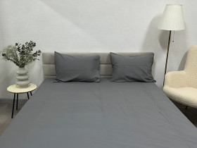 Pillowcase 70x70 Ecotton Flannel Grey SB-148