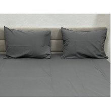 Наволочка 70x70 Ecotton Фланель Cірий SB-148