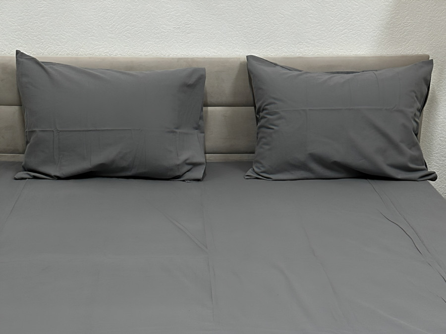 Наволочка 70x70 Ecotton фланель Серый SB-148