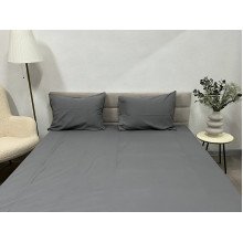 Наволочка 70x70 Ecotton Фланель Cірий SB-148