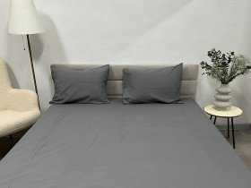 Pillowcase 70x70 Ecotton Flannel Grey SB-148