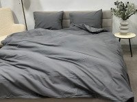 Pillowcase 70x70 Ecotton Flannel Grey SB-148
